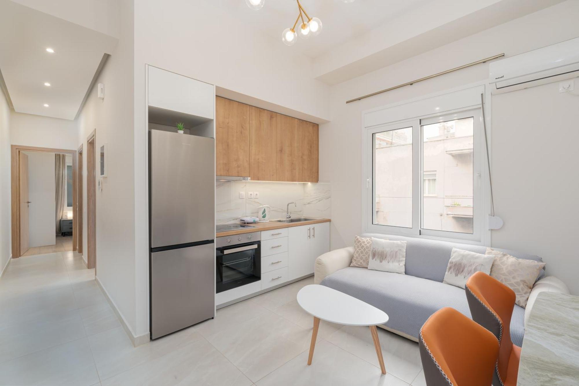 New Center Apartment Near Metro Афіни Екстер'єр фото